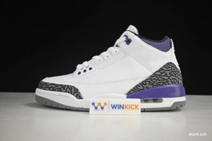 CT8532-105 Jordan Air 3 Iris Dark 0726